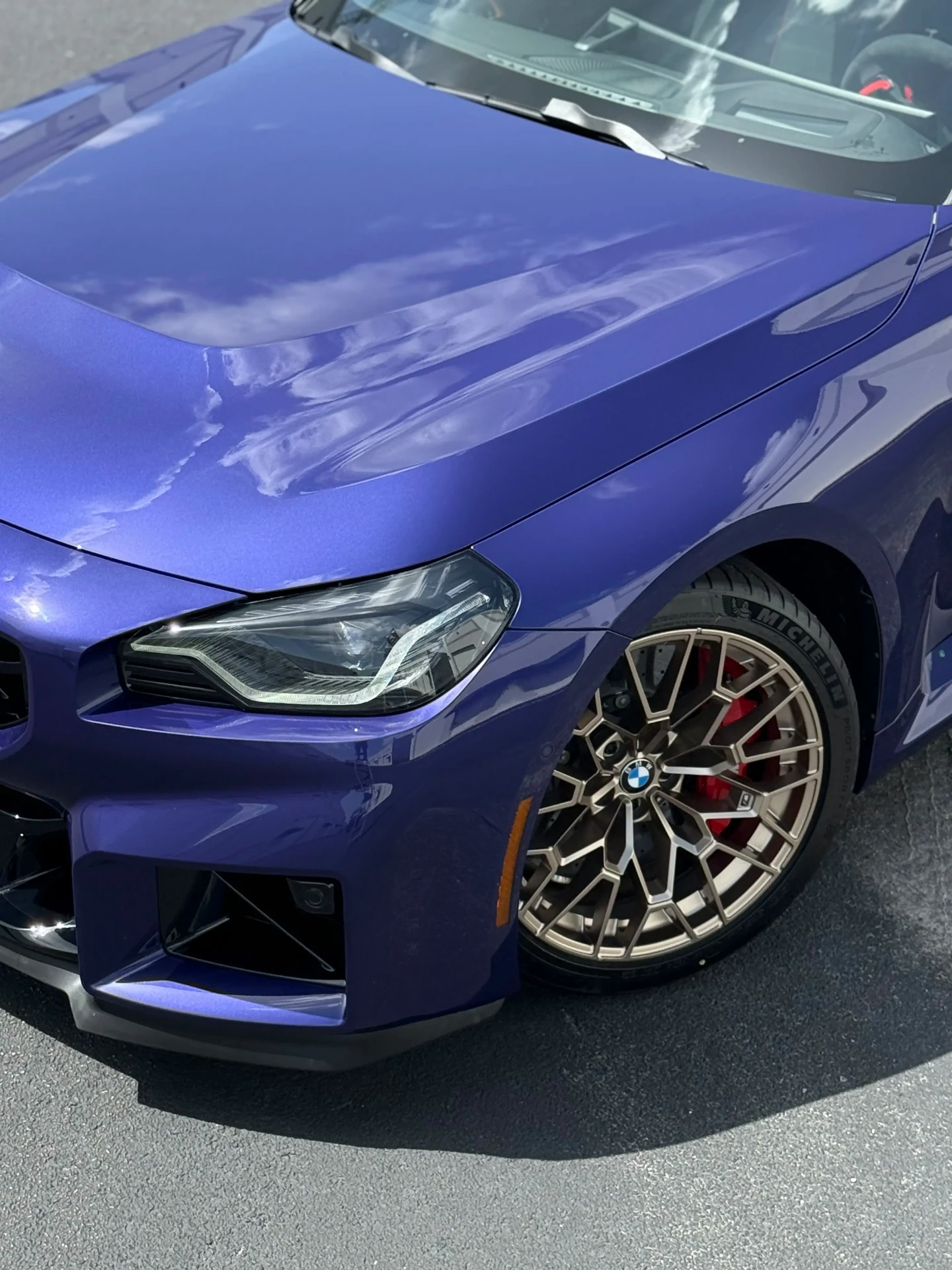 BMW M2, front-end detail
